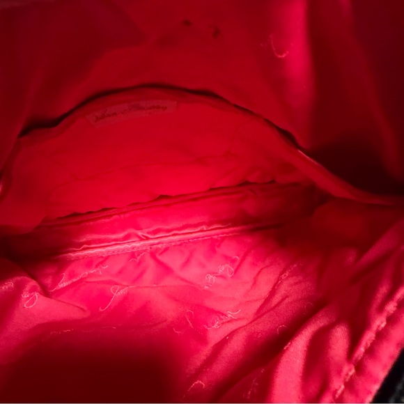 Vintage Vera Bradley Navy and Pink Floral Crossbody Bag - Picture 9 of 10